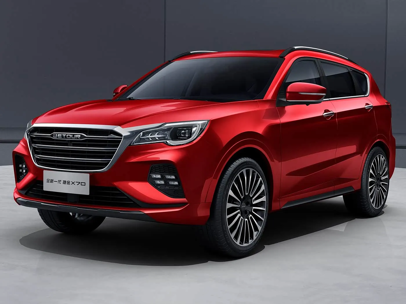 Жаӊы Chery Jetour X70 SUV Automatic Drive Euro VI эмиссиялык эритме чатырдын арткы камерасы булгаары орундуктары