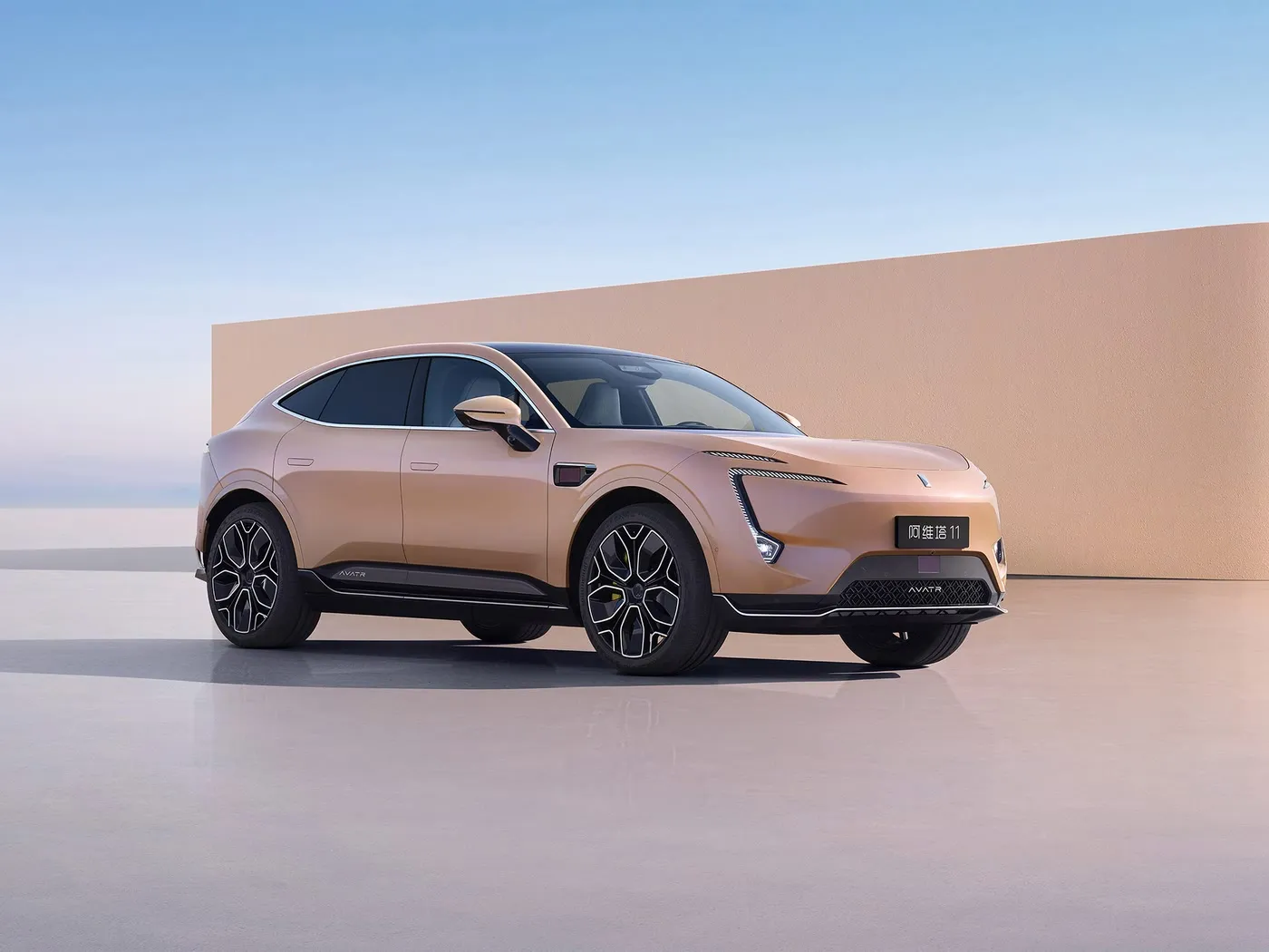 Avatr 11 High-Tech Electric SUV Coupe 4WD жаңы энергетикалык унаа EV мотору менен жабдылган