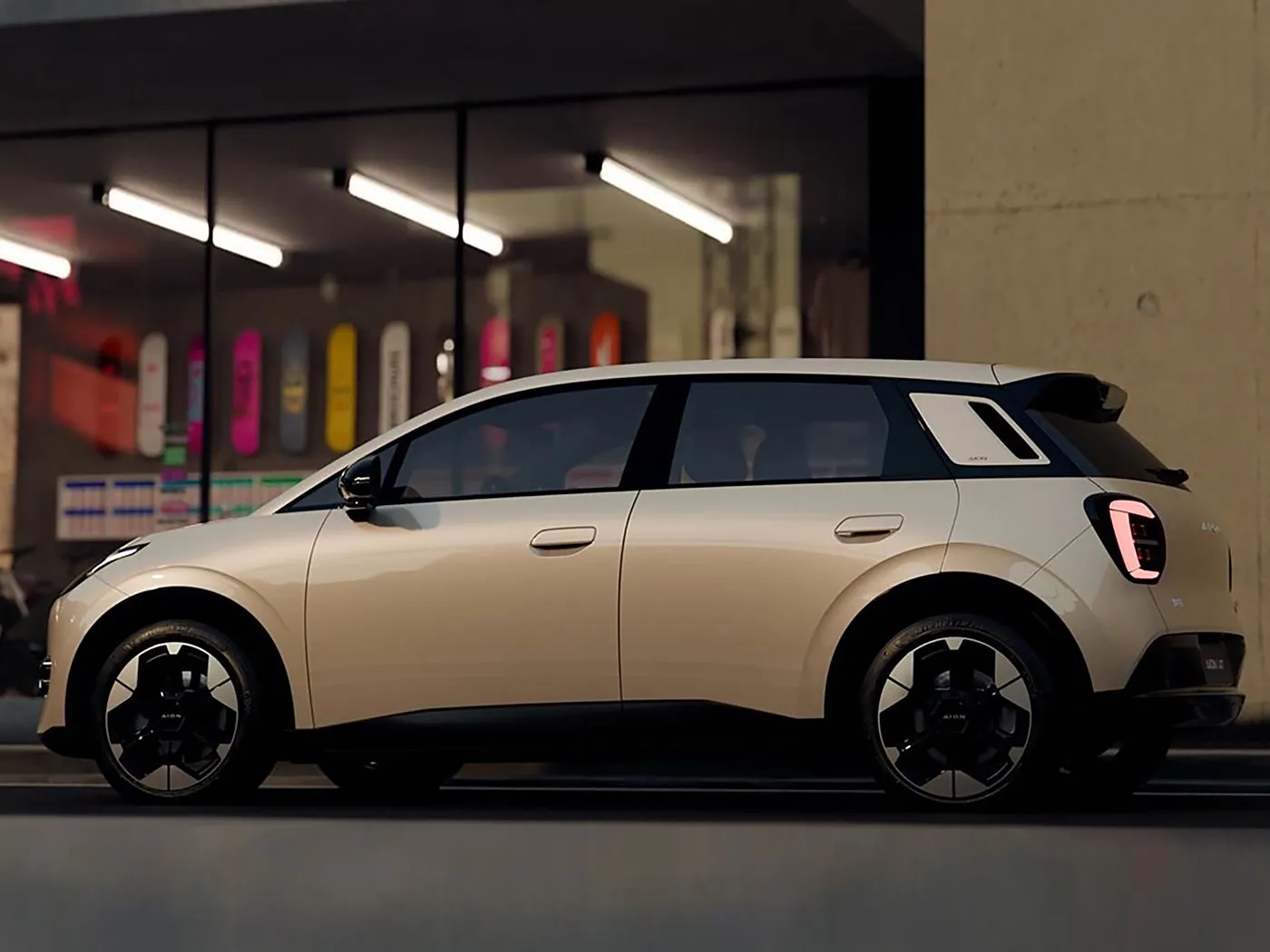 Жаңы Energy Pure Electric Mini Hatchback AION UT Hot Sale Lithium Hybrid EV GAC биргелешкен ишканасынан төмөн баа