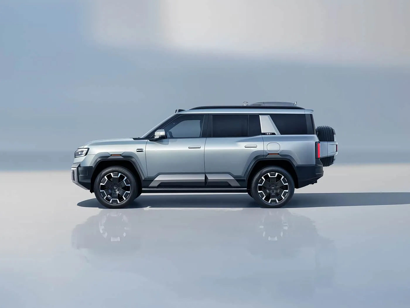 BYD Leopard 8 Luxury PHEV SUV 505HP Advanced Off-Road SUV 2.0T Plug-in Hybrid Electric SUV булуттагы шасси технологиясы менен