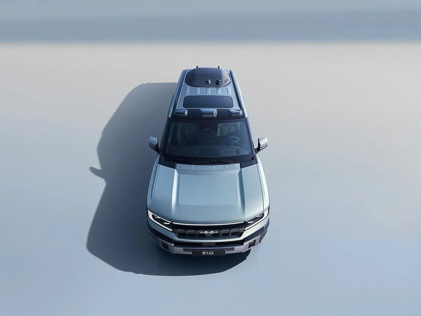 BYD Leopard 8 Luxury PHEV SUV 505HP Advanced Off-Road SUV 2.0T Plug-in Hybrid Electric SUV булуттагы шасси технологиясы менен