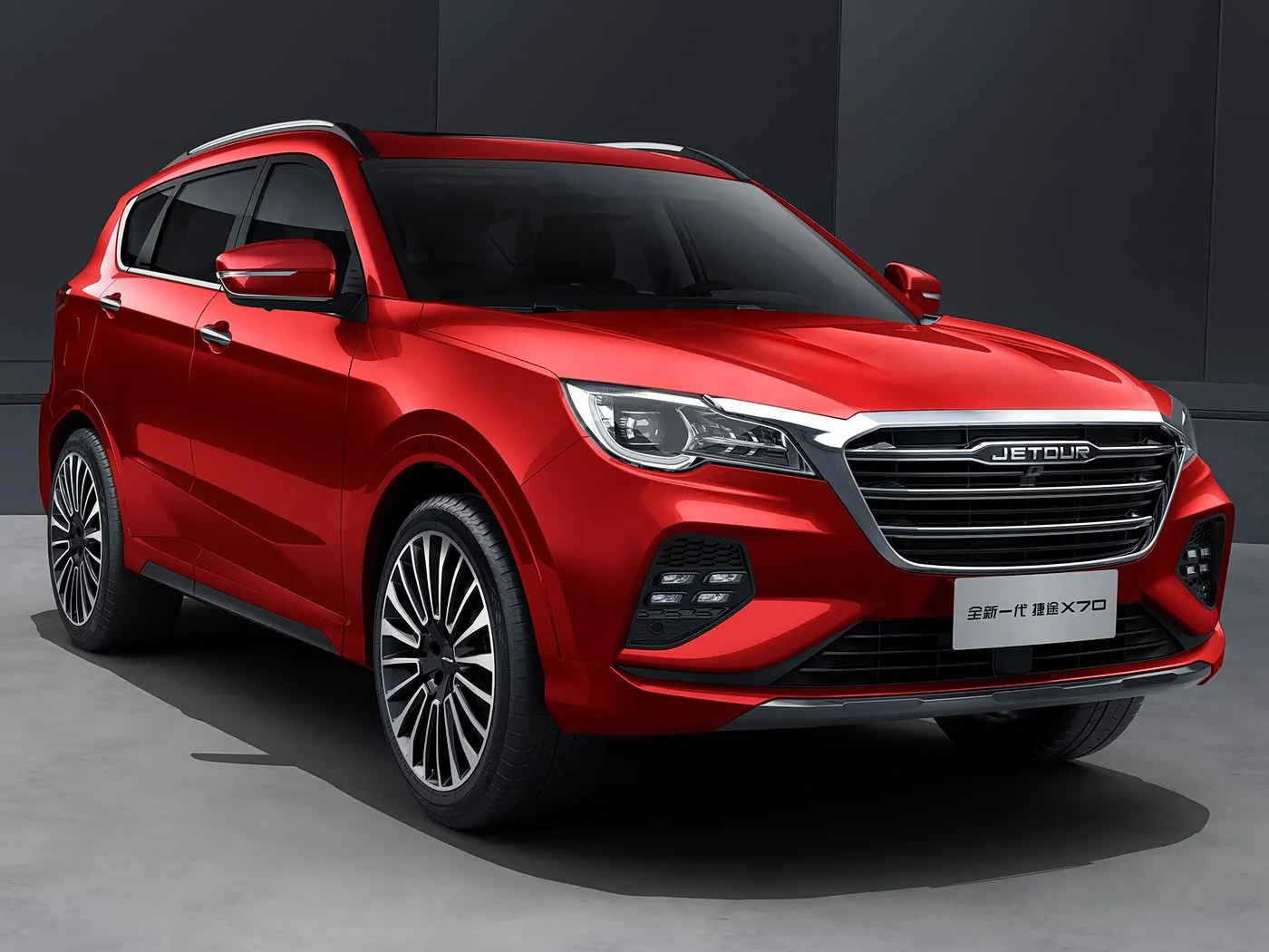 Жаӊы Chery Jetour X70 SUV Automatic Drive Euro VI эмиссиялык эритме чатырдын арткы камерасы булгаары орундуктары
