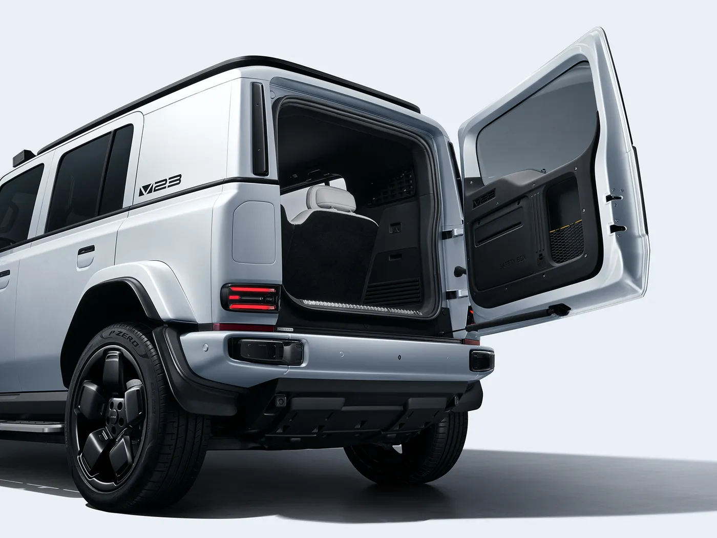 Chery ICar V23 EEC тастыкталган мини SUV гибриддик электр жогорку ылдамдыктагы 4WD Off-Road литий батареясы Сол рулдуу жаңы энергетикалык унаа