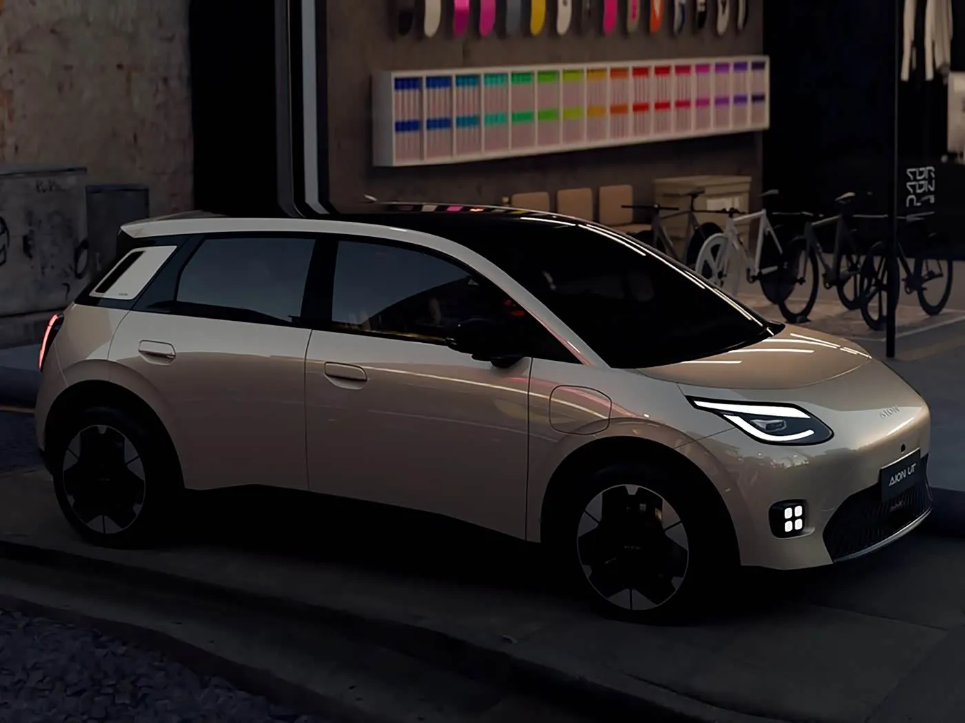 Жаңы Energy Pure Electric Mini Hatchback AION UT Hot Sale Lithium Hybrid EV GAC биргелешкен ишканасынан төмөн баа