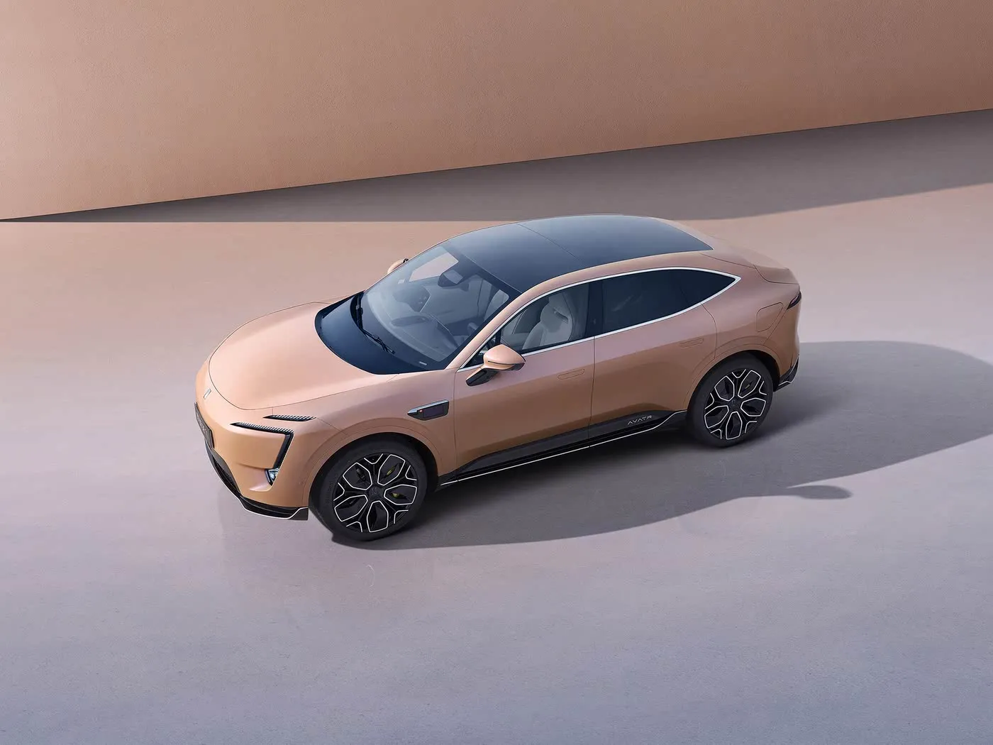Avatr 11 High-Tech Electric SUV Coupe 4WD жаңы энергетикалык унаа EV мотору менен жабдылган
