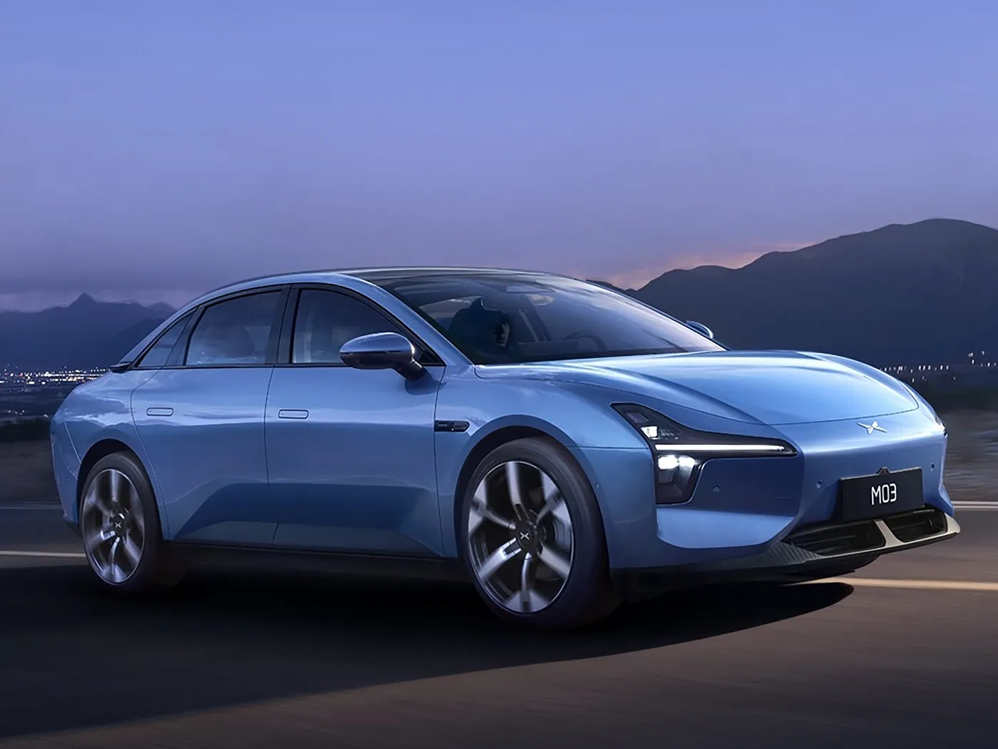 Xiaopeng 2025 Мона M03 Электр седан узун аралык 515km жаңы энергетикалык автоунаа Сув & Хэтчбек Эв Литий Батарея