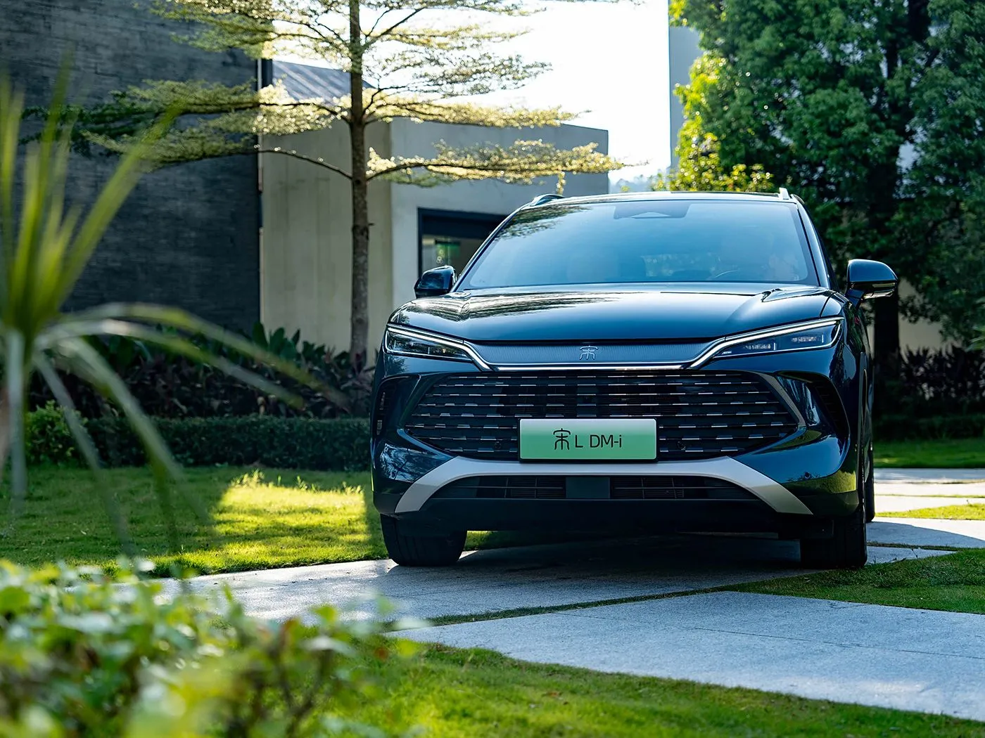By DM-I Compact Phev жалбырак, жогорку ылдамдыктагы жаңы энергия автоунаа диплоту 2.0 ысытылган орундар 360 ° Панорамалык камера