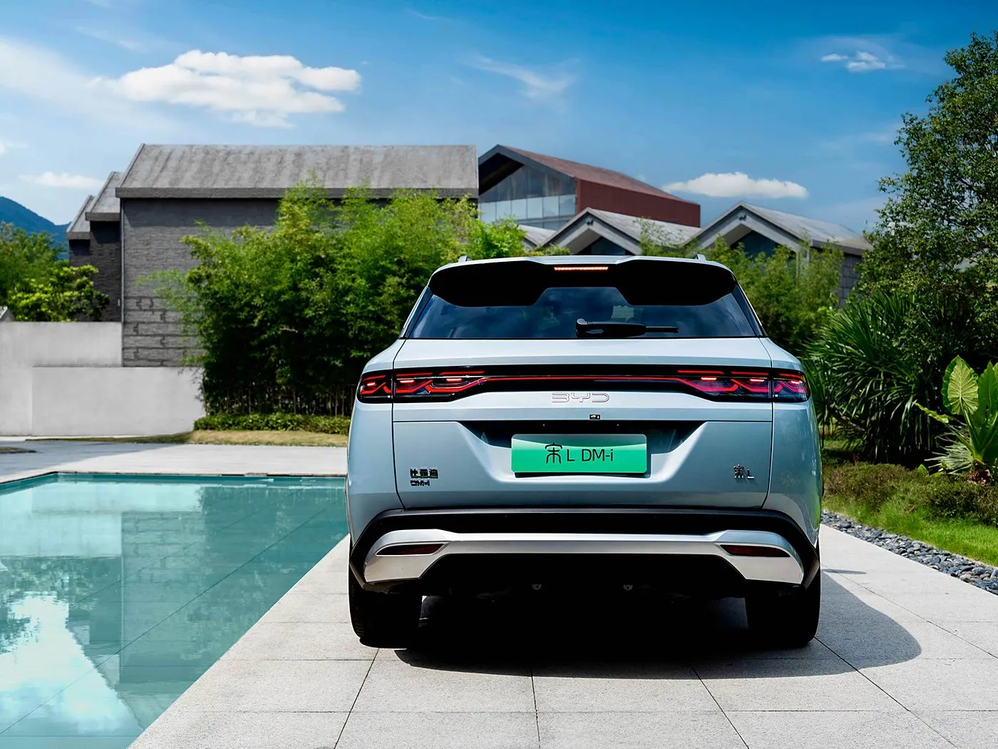 By DM-I Compact Phev жалбырак, жогорку ылдамдыктагы жаңы энергия автоунаа диплоту 2.0 ысытылган орундар 360 ° Панорамалык камера