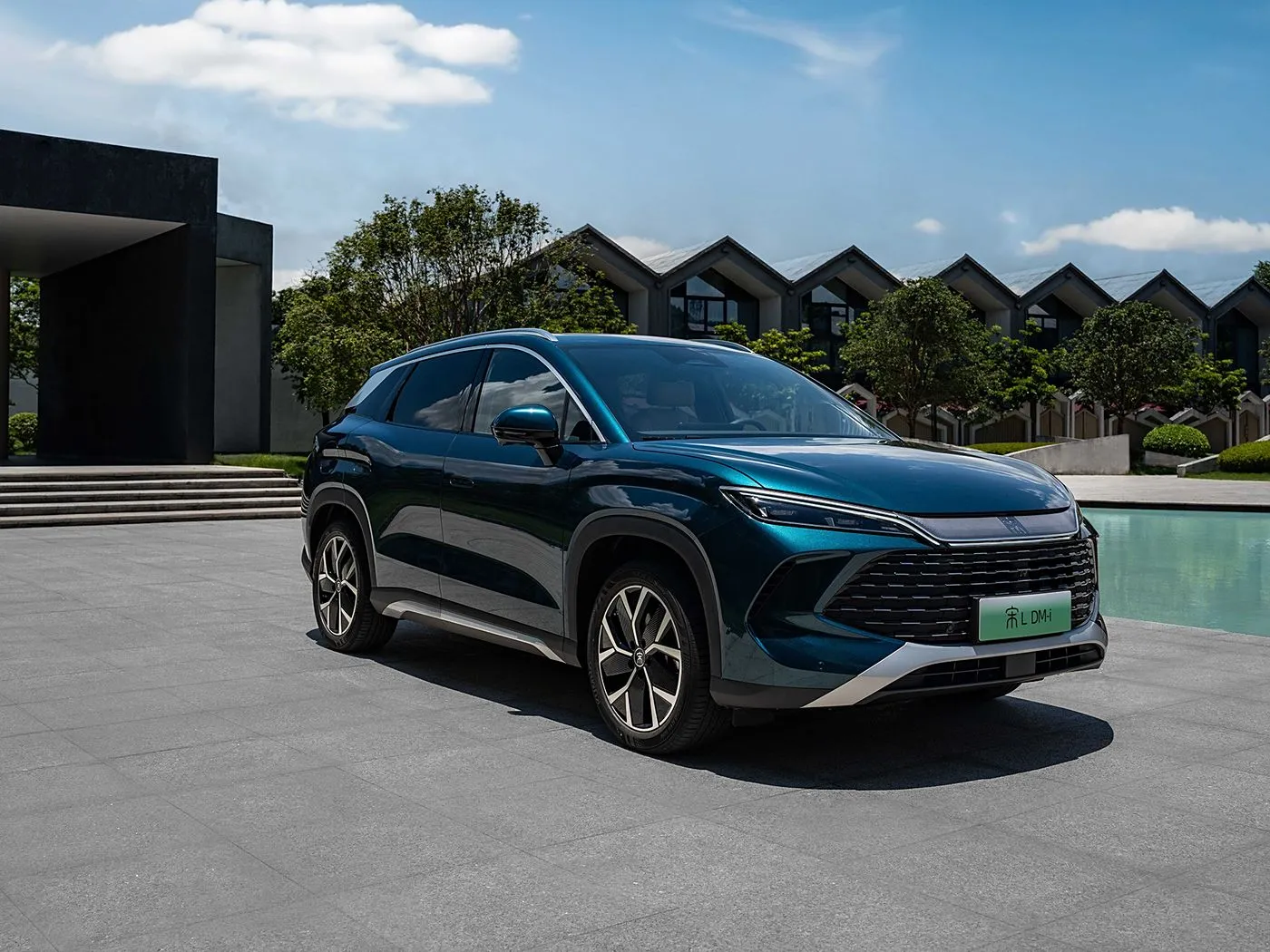 By DM-I Compact Phev жалбырак, жогорку ылдамдыктагы жаңы энергия автоунаа диплоту 2.0 ысытылган орундар 360 ° Панорамалык камера