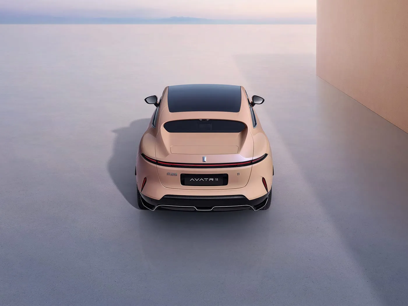 Avatr 11 High-Tech Electric SUV Coupe 4WD жаңы энергетикалык унаа EV мотору менен жабдылган