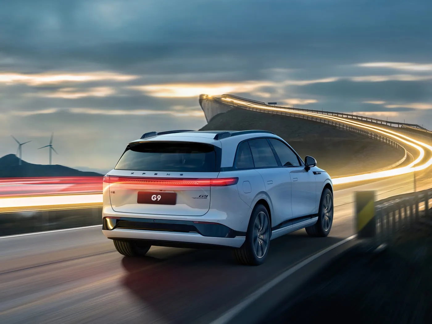 Xpeng G9 Luxury 4-эшикти 5-эшик электр транспорту 4WD Dride Mode Fev Power жана EV мотору
