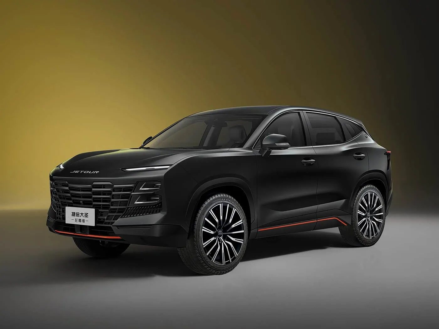 Jetour T2 SUV Hybrid Version Euro VI Жаңы келген Light Turbo ACC Автоматтык редуктор Булгаары Сол руль