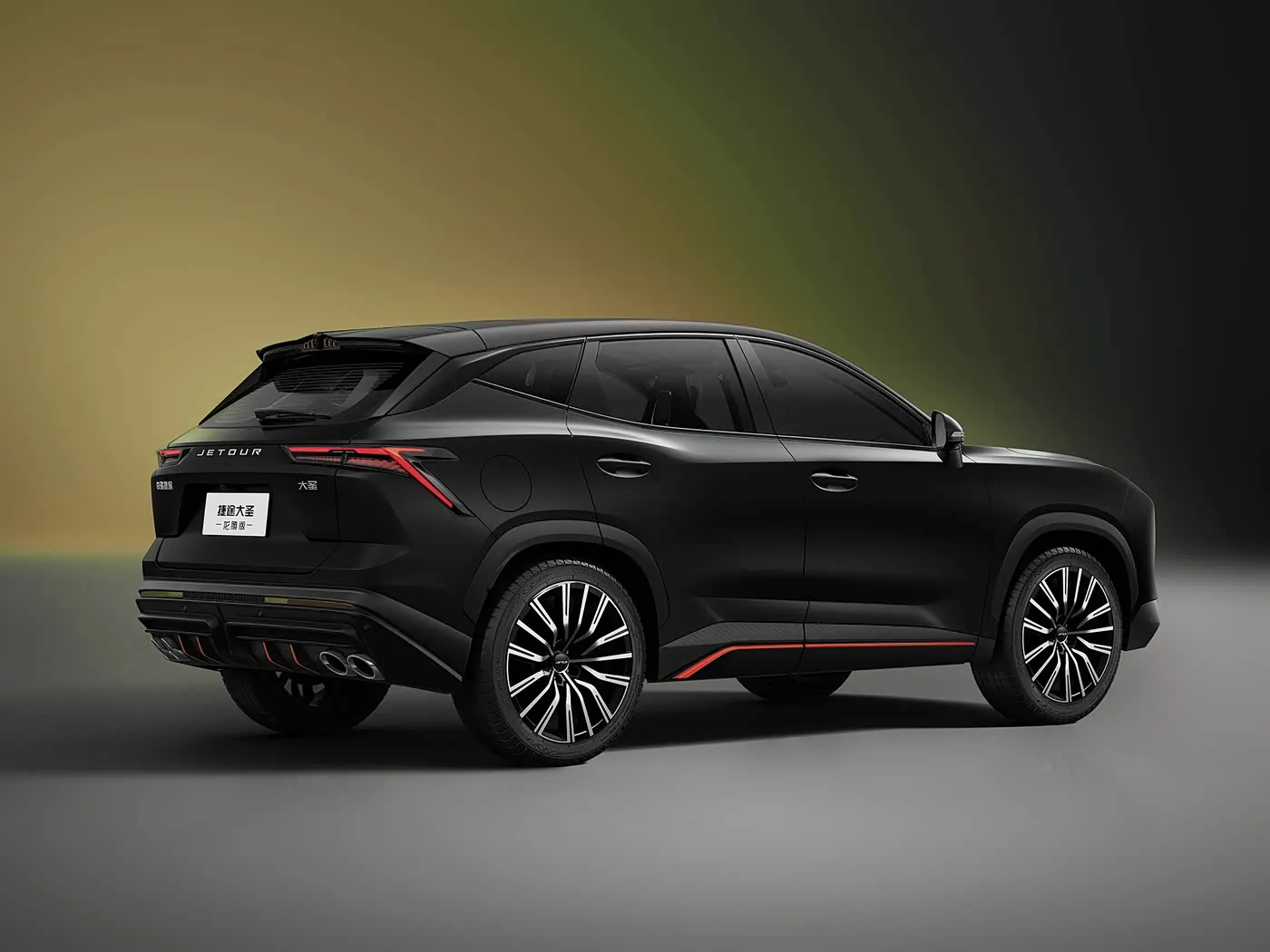 Jetour T2 SUV Hybrid Version Euro VI Жаңы келген Light Turbo ACC Автоматтык редуктор Булгаары Сол руль