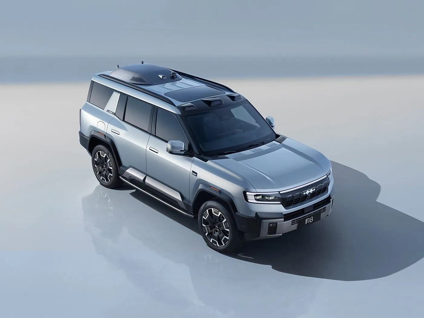 BYD Leopard 8 Luxury PHEV SUV 505HP Advanced Off-Road SUV 2.0T Plug-in Hybrid Electric SUV булуттагы шасси технологиясы менен