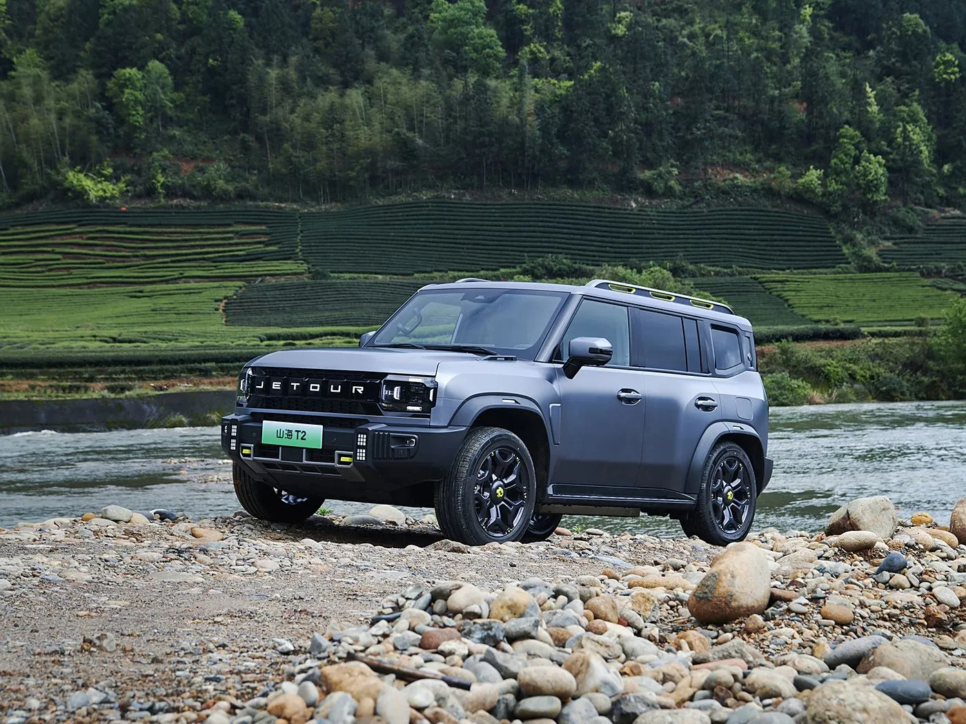 Jetour T2 SUV Hybrid Version Euro VI Жаңы келген Light Turbo ACC Автоматтык редуктор Булгаары Сол руль