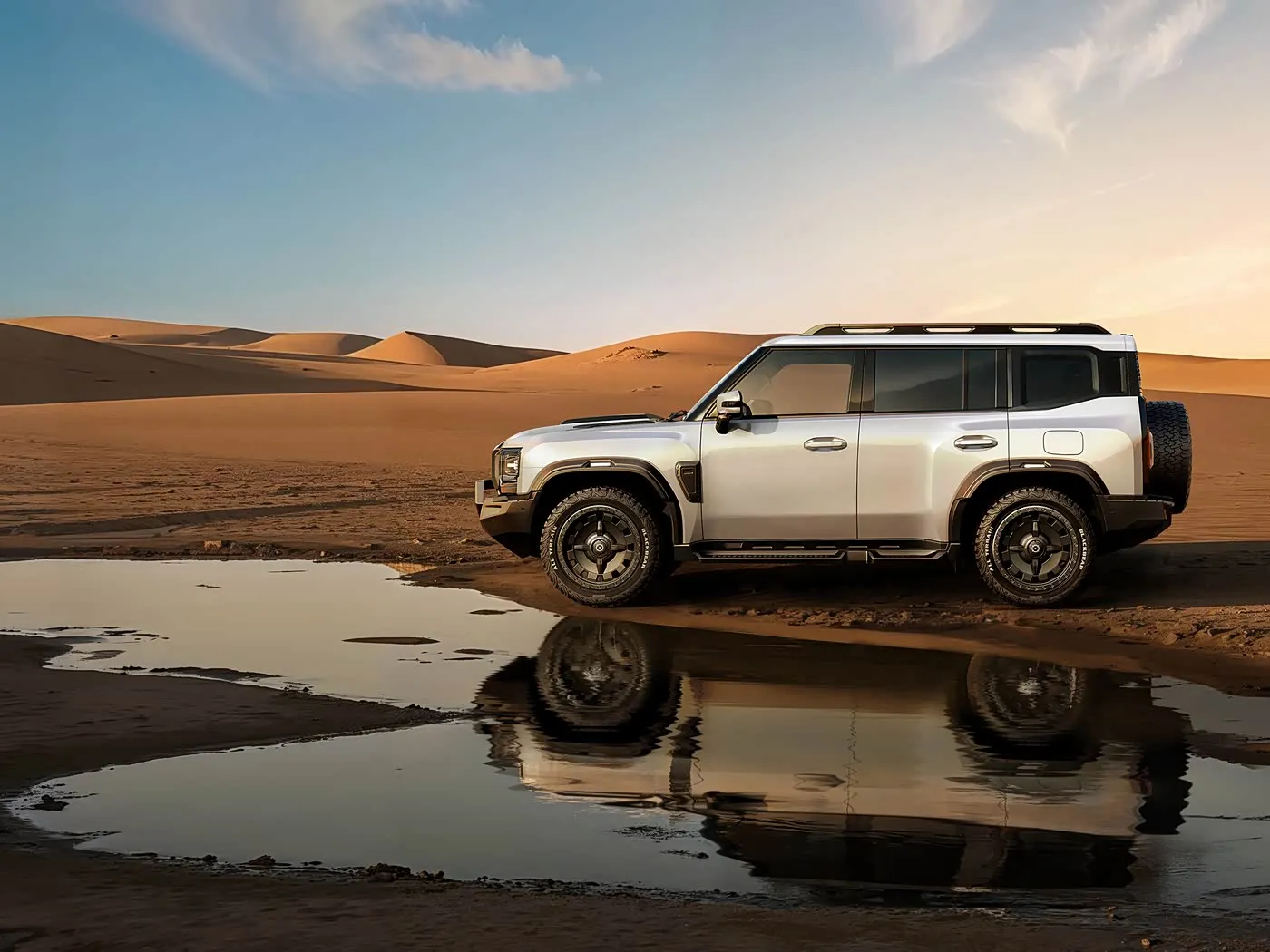 Jetour Traveller Midsize SUV High-Speed 2.0T Automatic Left Turbo Leather Euro VI Газ алюминий эритмеси Жаңы