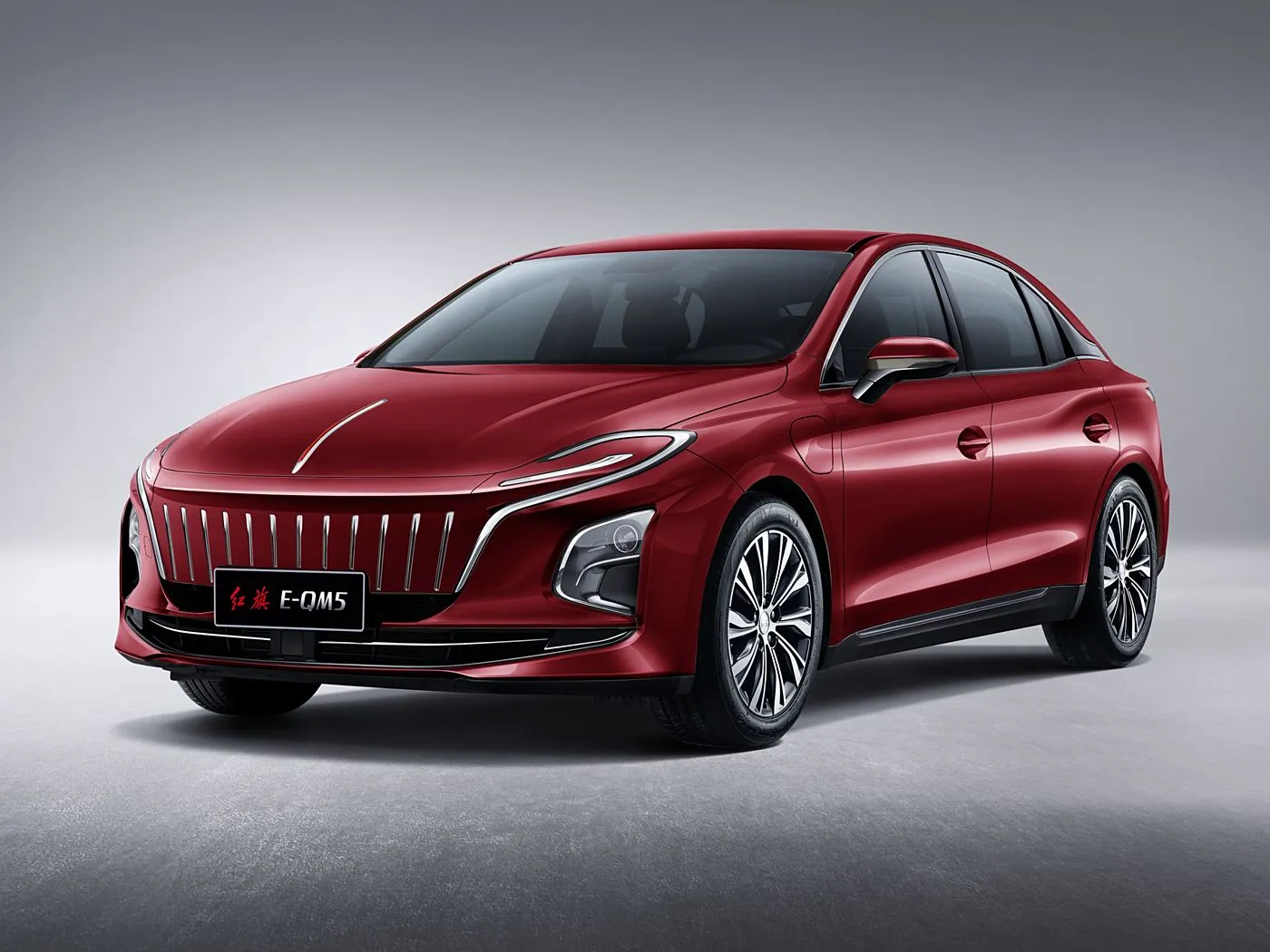 Hongqi E-QM5 кененирээк EV SEDAN узак дөңгөлөктүү дөңгөлөктүү дөңгөлөктөр