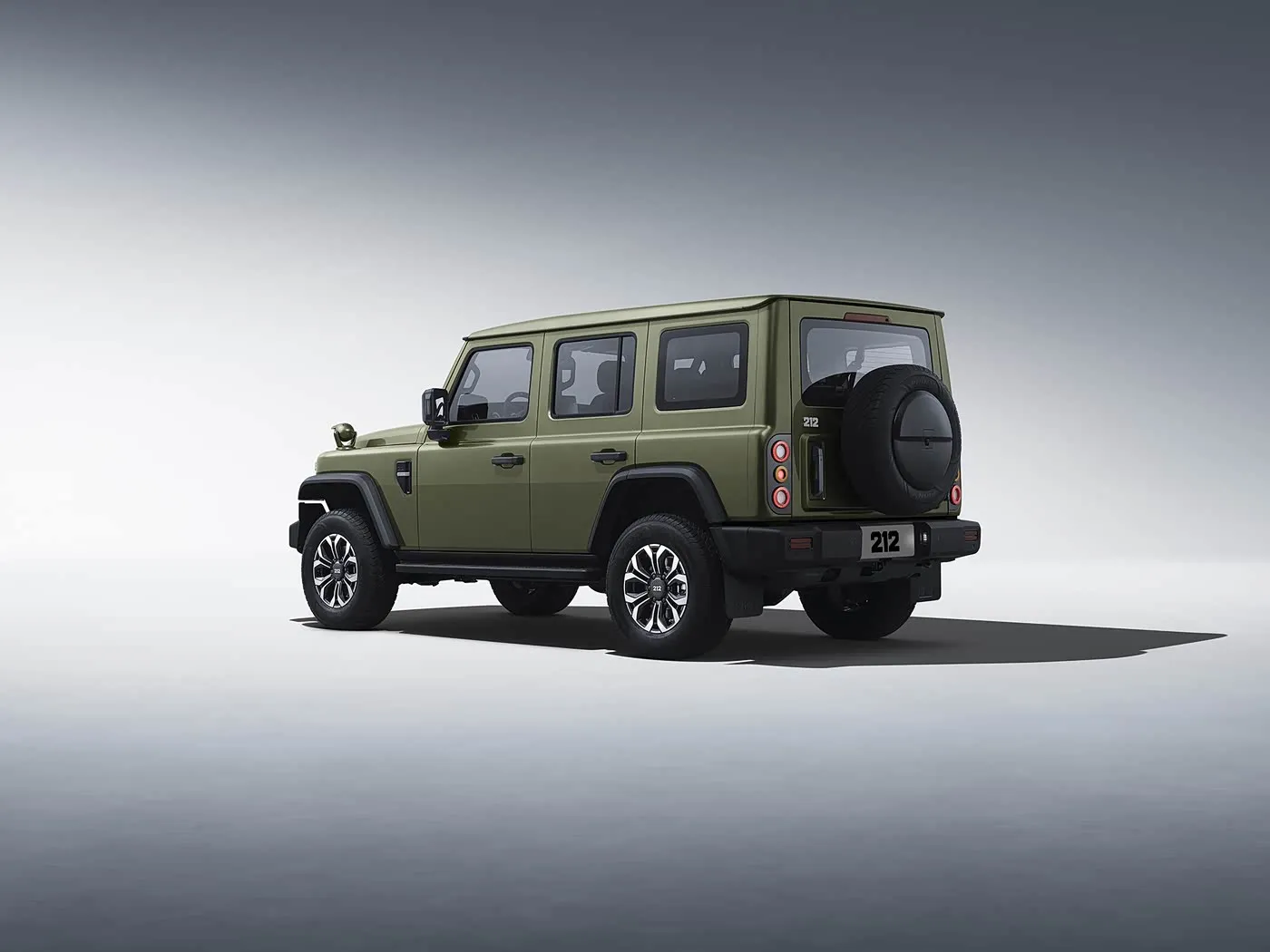 2025 BAIC 212 T01 4WD COMPACH SUPENCULE / DIESEL 8AT & Булгаары менен эки эселенген булгаары дөңгөлөк