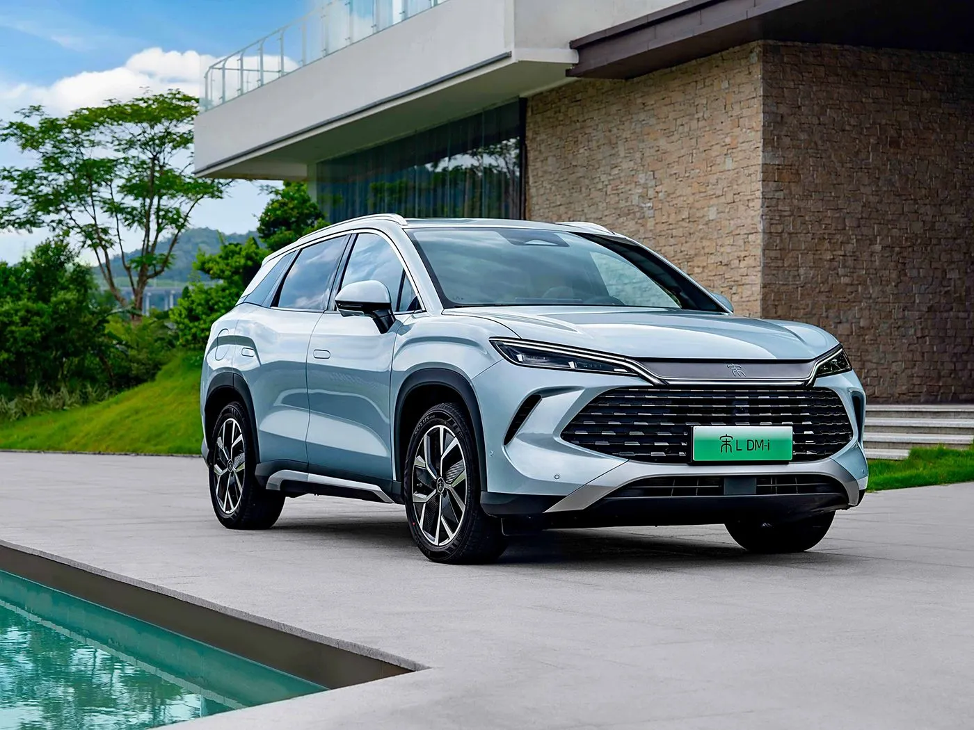 By DM-I Compact Phev жалбырак, жогорку ылдамдыктагы жаңы энергия автоунаа диплоту 2.0 ысытылган орундар 360 ° Панорамалык камера