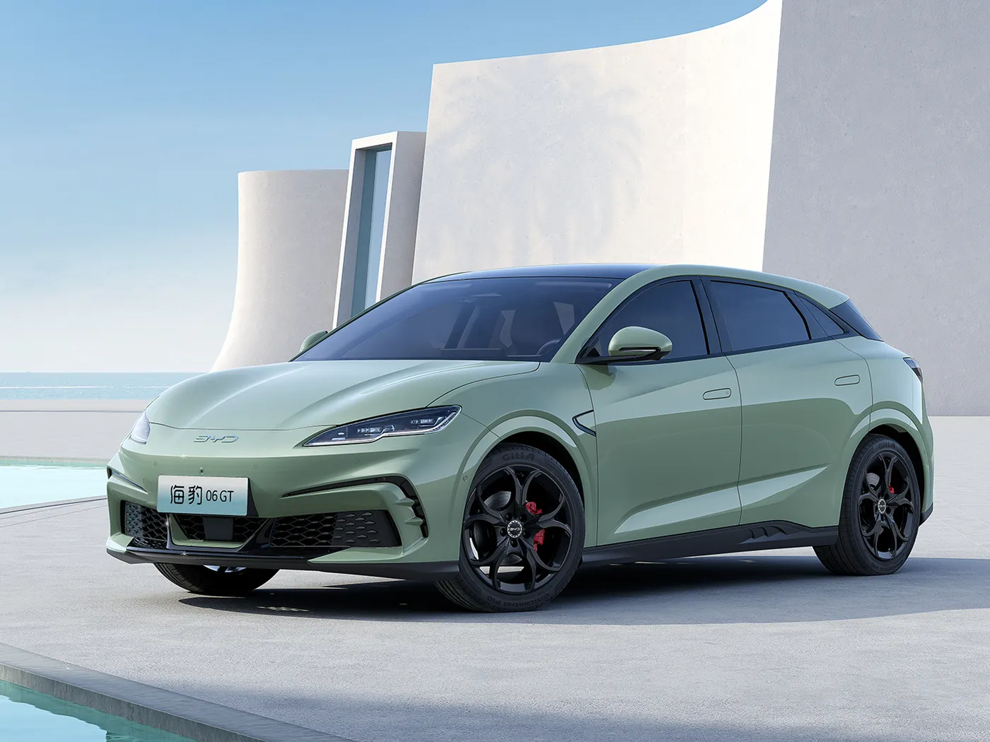 BYD Seal 06GT Heatwave Edition Электр Хэтчбек 550 AWD 3000 Вт мотор кубаттуулугу 4x4 Динамикалык Сол тажрыйбасы менен Мини Авто