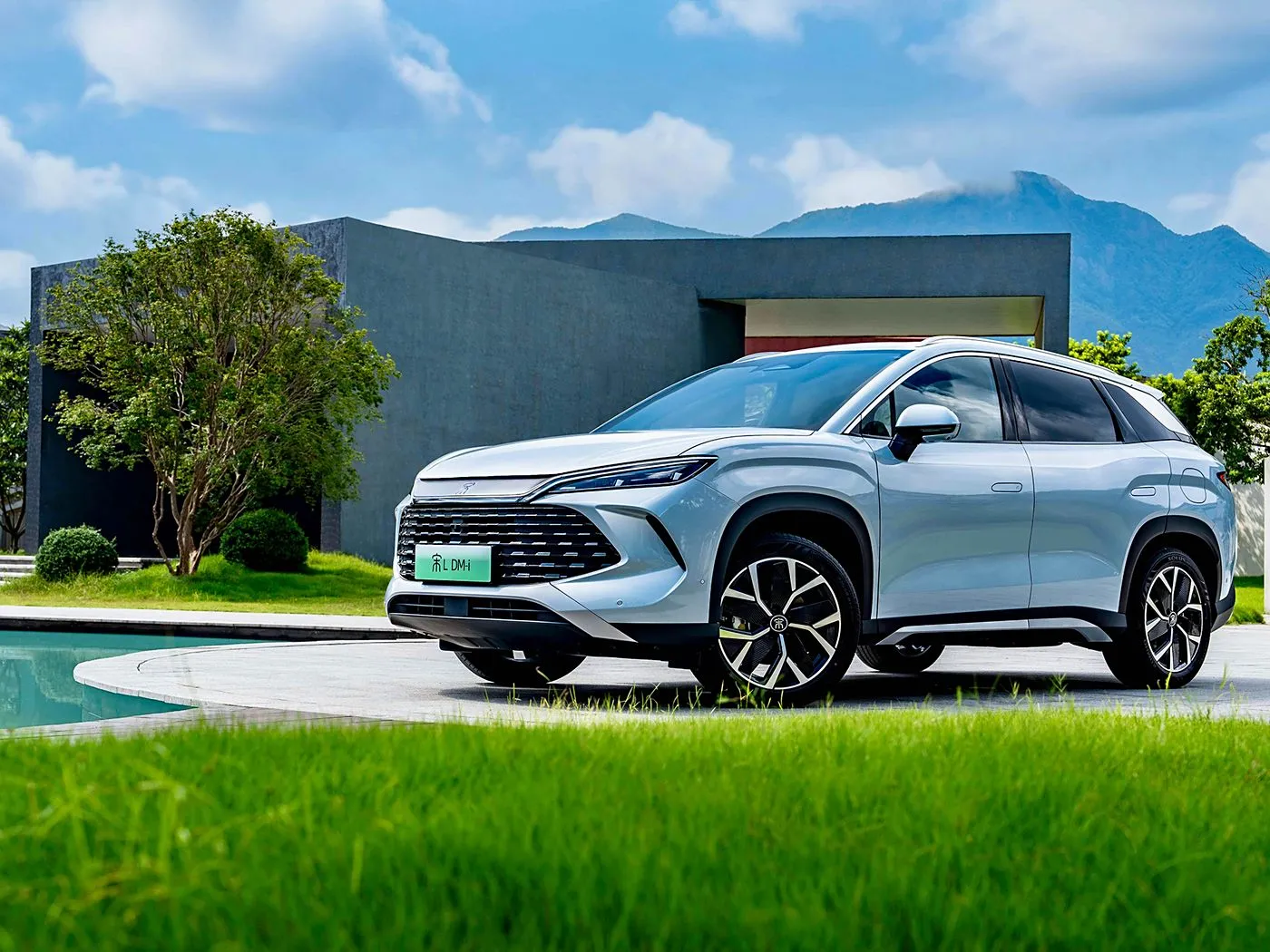 By DM-I Compact Phev жалбырак, жогорку ылдамдыктагы жаңы энергия автоунаа диплоту 2.0 ысытылган орундар 360 ° Панорамалык камера