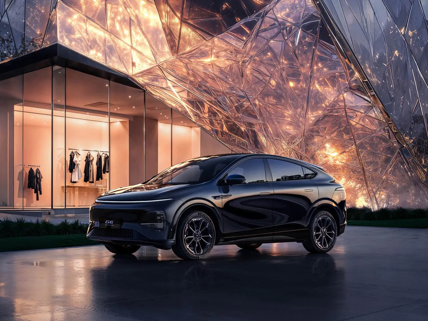 Xpeng G6 электр мини мотор кутусу 4wd Drive Литий батарейка менен 4
