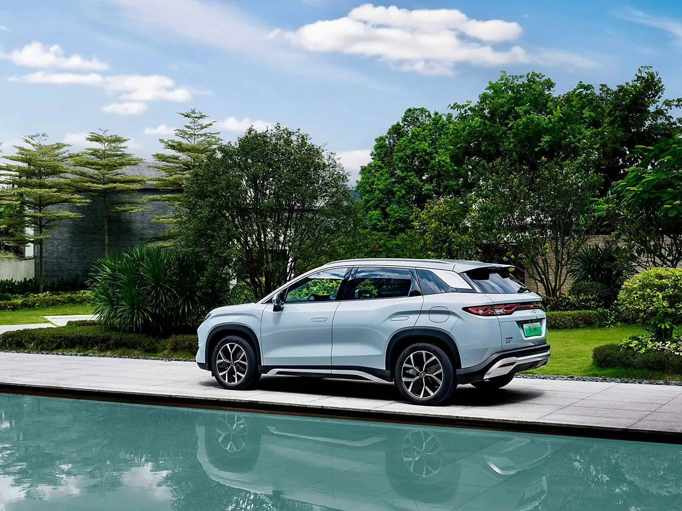 By DM-I Compact Phev жалбырак, жогорку ылдамдыктагы жаңы энергия автоунаа диплоту 2.0 ысытылган орундар 360 ° Панорамалык камера