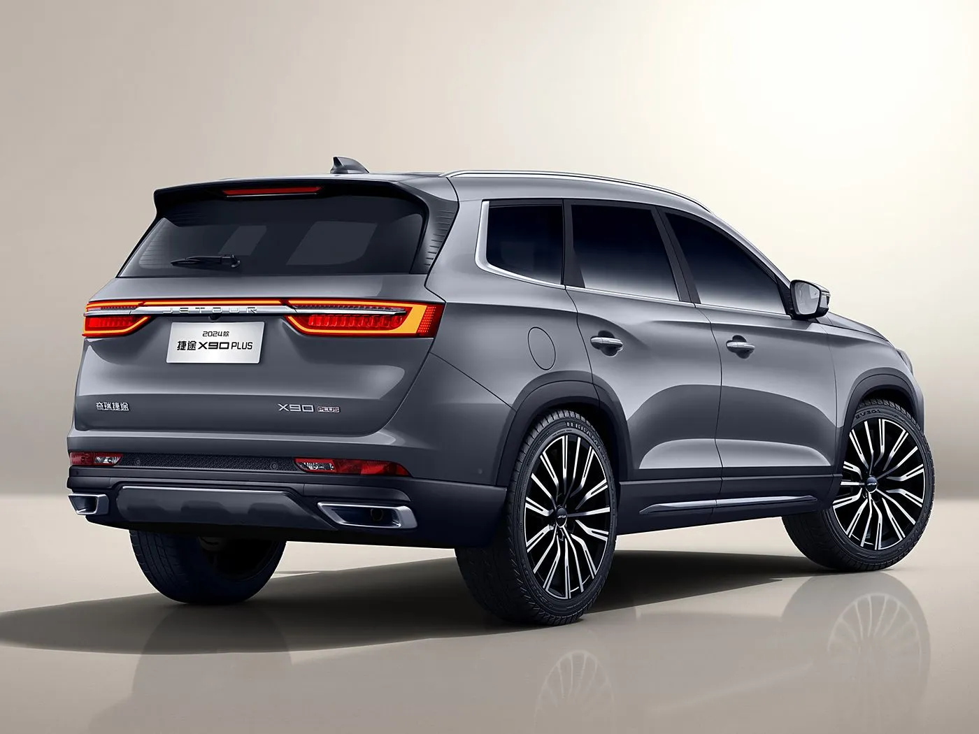 Жаӊы Chery Jetour X90 PLUS SUV Automatic Drive Euro VI эритмелүү чатыры бар булгаары отургучтары